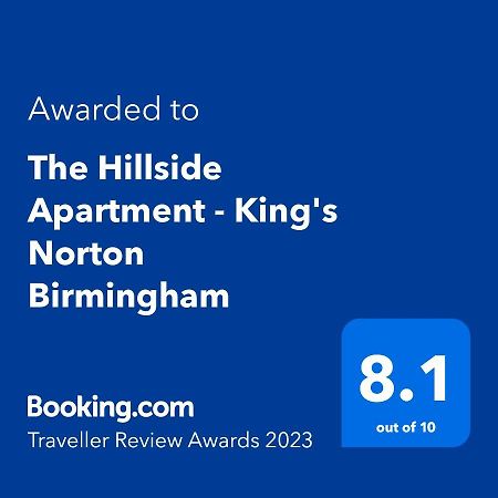 The Hillside Apartment - King'S Norton バーミンガム エクステリア 写真